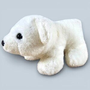 Summit Collection Polar Bear Plush Stuffed Animal White Vintage 1991 11"